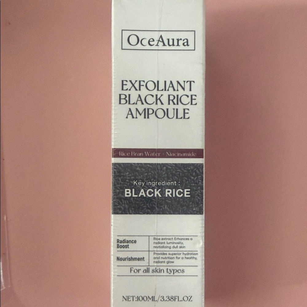 Exfoliant Black Rice Ampoule — White